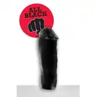All Black - AB 47 Dildo. Czarne dildo analne 6 cm średnicy