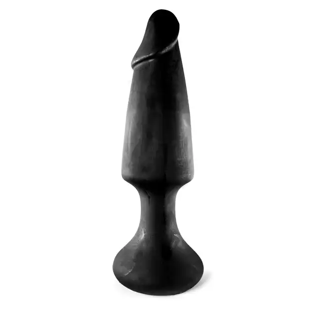 All Black - AB 71 Butt Plug. Duża wtyczka analna o kształcie penisa 35 cm
