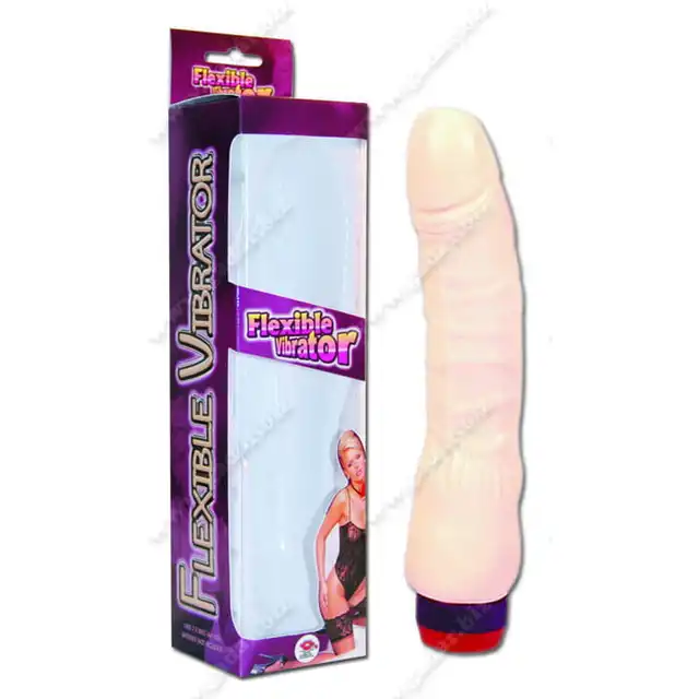 Perfect Pleasures - Flexible Vibrator Natural 8". Cielisty wibrator 20 cm