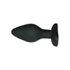 Anal Fantasy - Large Silicone Plug Black 11 cm