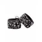 Ouch! -Printed Ankle Cuffs Love Street Art. Kajdanki na nogi z nadrukiem Street Art`owym