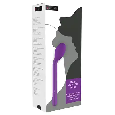 B Swish - BGee Classic Plus Purple. Precyzyjny stymulator punktu G!