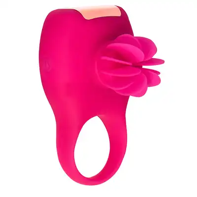 Tokyo Design - Glamfit Rotating Ring Cerise. Stylowy rotacyjny pierścień erekcyjny