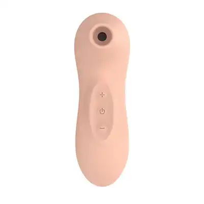 Electric Sucking Massager 2.0 - USB Flesh 10 Sucking. Stymulator łechtaczki funkcja ssania. Cielisty