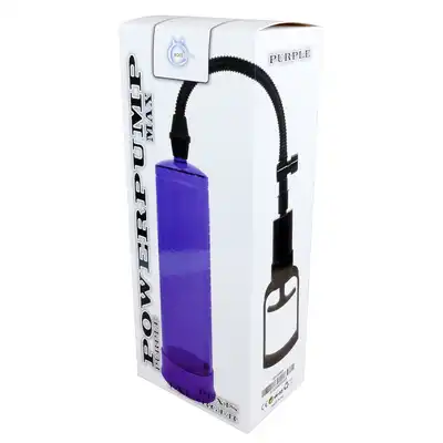 Boss Series - Powerpump Man Purple. Pompa próżniowa do penisa. Stymulacja i powiększanie penisa. Regularne treningi zapewniają zauważalne rezultaty. Top Produkt!