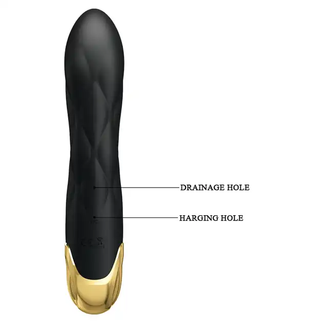 Pretty Love - Liberator USB Black. Wielofunkcyjny wibrator z funkcją ssącą, miękki silikon