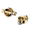 Fetish Fantasy Gold - Magnetic Nipple Clamps. Magnetyczne klamerki na sutki. Złote 