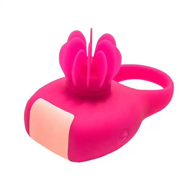 Tokyo Design - Glamfit Rotating Ring Cerise. Stylowy rotacyjny pierścień erekcyjny