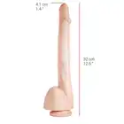 Dildorama - 515 Line 12,5" Flesh. Wielkie realistyczne dildo 32 cm