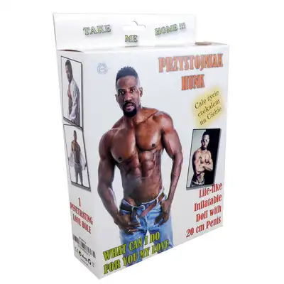 Boss Of Toys - Hunk Male Doll. Przystojniak Hunk. Dmuchana męska lalka
