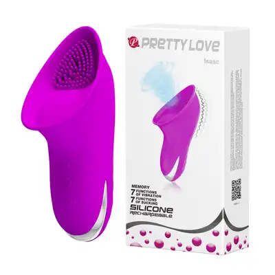 Pretty Love - Isaac USB. Stymulator łechtaczki z funkcją ssania i  wibracjami!