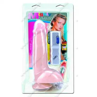 NMC - Mighty Muscle Vibrator 9". Realistyczny wibrator z przyssawką! 22,5 cm