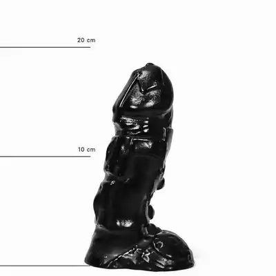 All Black - AB 25 Dildo. Czarne dildo 4 cm średnicy!