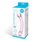 Glas- Podwójne szklane dildo Double Trouble 