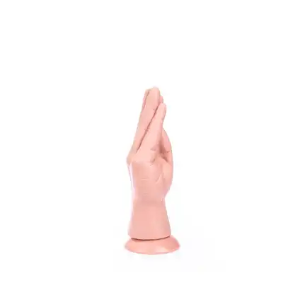 Dinoo King - Size Hand Small Flesh. Cielista ręka do fistingu z przyssawką 19 cm