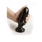 Dinoo - Rugops . Czarna wtyczka analna 18 cm długości