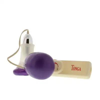 Vibrating Clit Massager. Fioletowa pompka waginalna z wibracjami