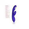 Calexotics - Impulse E-Stim Vibrator. Silikonowy niebieski wibrator z elektrostymulacją