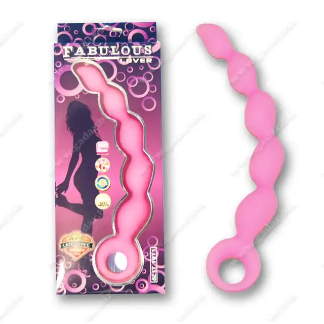 Fabulous Lover - 12088 Anal Beads 22 cm. Silikonowe koraliki analne. 