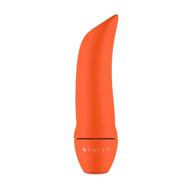 B Swish - BMine Classic Curve Bullet Vibrator. Mini koralowy wibrator 