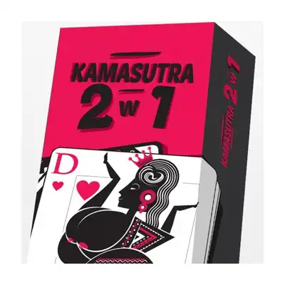 Kamasutra 2w1- Dwie gry. 120 kart. By seks stał się sztuką. 60 pozycji. Bestseller!