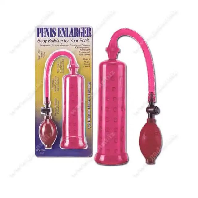 Penis Enlarger - Pink Pump. Różowa pompka do powiększania penisa 