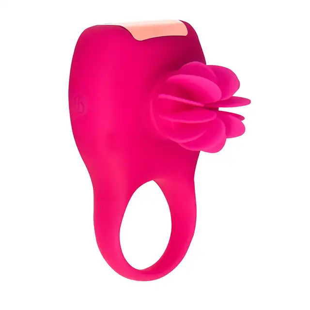 Tokyo Design - Glamfit Rotating Ring Cerise. Stylowy rotacyjny pierścień erekcyjny