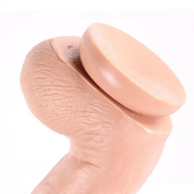 Dinoo King - Size Cock King Flesh. Cieliste dildo 26 cm