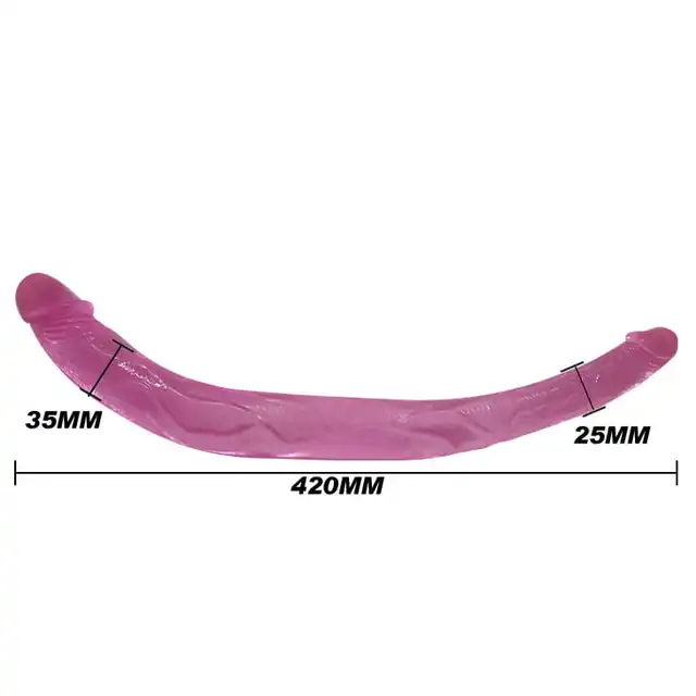 Baile -Double Dones My Evangeline. Podwójne elastyczne dildo. 