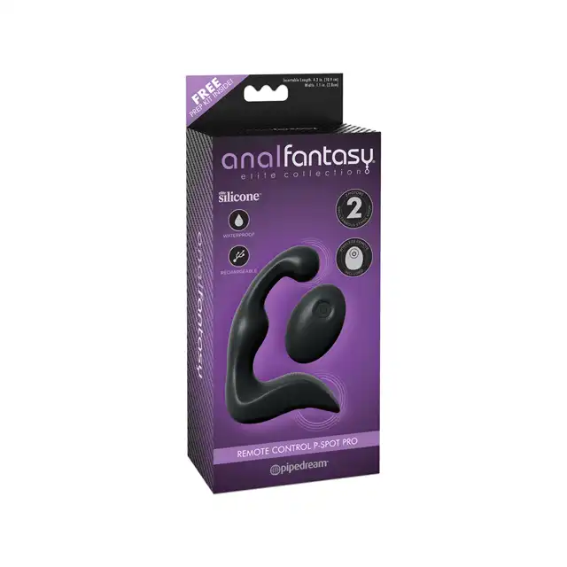 Anal Fantasy - Remote Control P-Spot Pro USB. Wibrujący masażer prostaty + pilot