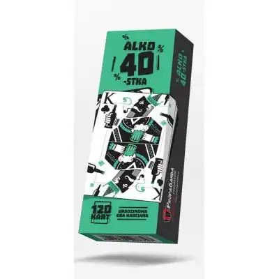 Gra karciana Alko-40. Idealny na prezent na wielką imprezę!