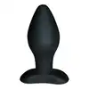Anal Fantasy - Large Silicone Plug Black 11 cm