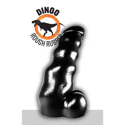 Dinoo - Itemirus. Czarne dildo o kształcie członka 11 cm średnicy!