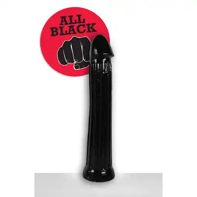 All Black - AB 30 Dildo. Czarne duże dildo 31 cm