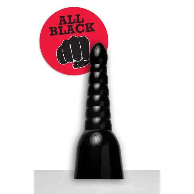 All Black - AB 17 Dildo. Wielkie czarne dildo 11 cm średnicy!