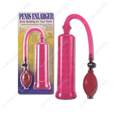 Penis Enlarger - Pink Pump. Różowa pompka do powiększania penisa 