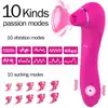 Electric Sucking Massager Pink - 10 programów ssania, 10 programów wibracji. Top produkt!