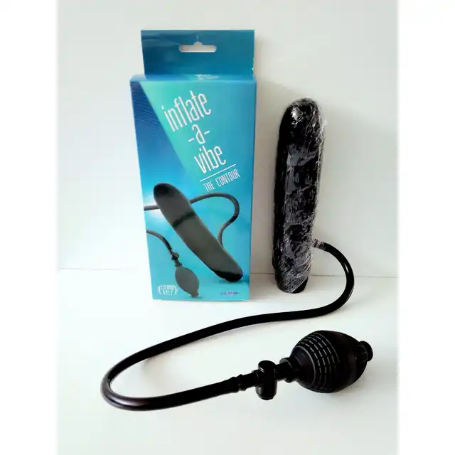 Inflate-A-Vibe - The Contur. Pompowany wibrator. 