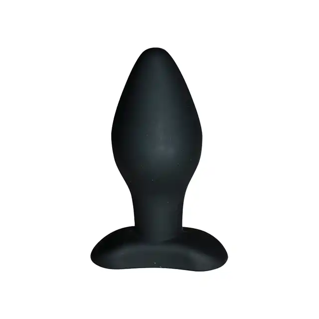 Anal Fantasy - Large Silicone Plug Black 11 cm