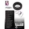 You2Toys - Black Velvets Silicone Cock Ring 2,6 cm. Czarny pierścień erekcyjny. Silikon. 