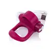 The Screaming O - Charged You Turn Merlot USB. Designerski ring na penisa w kolorze czerwonego wina 
