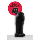 All Black - AB 48 Dildo. Czarne dildo analne, 8 cm średnicy