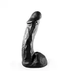 All Black - AB 64 Dildo. Czarne analne realistyczne dildo 23 cm