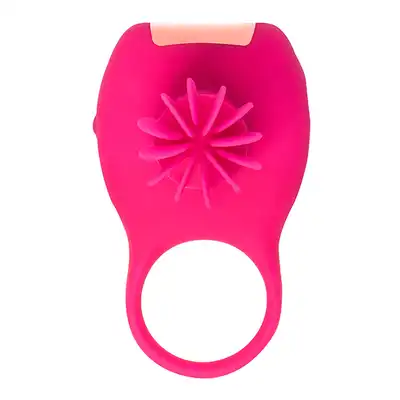 Tokyo Design - Glamfit Rotating Ring Cerise. Stylowy rotacyjny pierścień erekcyjny