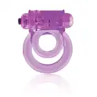 The Screaming O - DoubleO 6 Purple. Podwójny ring erekcyjny na penisa z intensywnymi wibracjami 