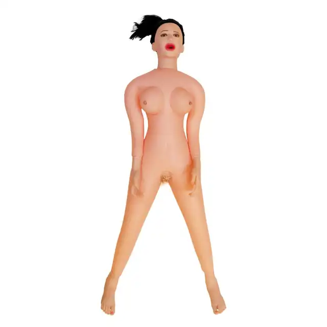 Boss Of Toys - Angelina 3D. Lalka z realistycznymi stopami i dłońmi z głową 3D. Otwarte usta!