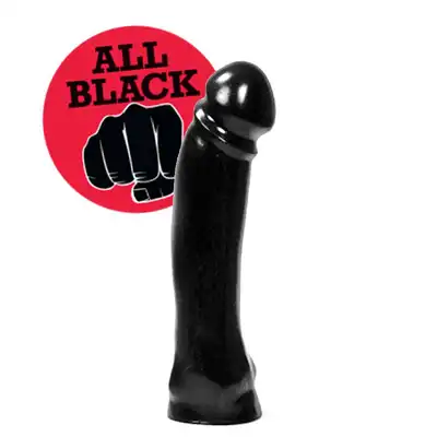All Black - AB 50 Dildo. Czarne analne dildo 33 cm