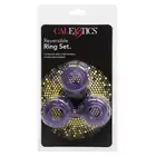 Calexorics - Reversible Ring Set. Zestaw 3 pierścieni erekcyjnych