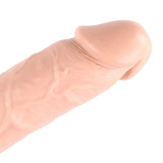 Dinoo King - Size Cock King Flesh. Cieliste dildo 26 cm