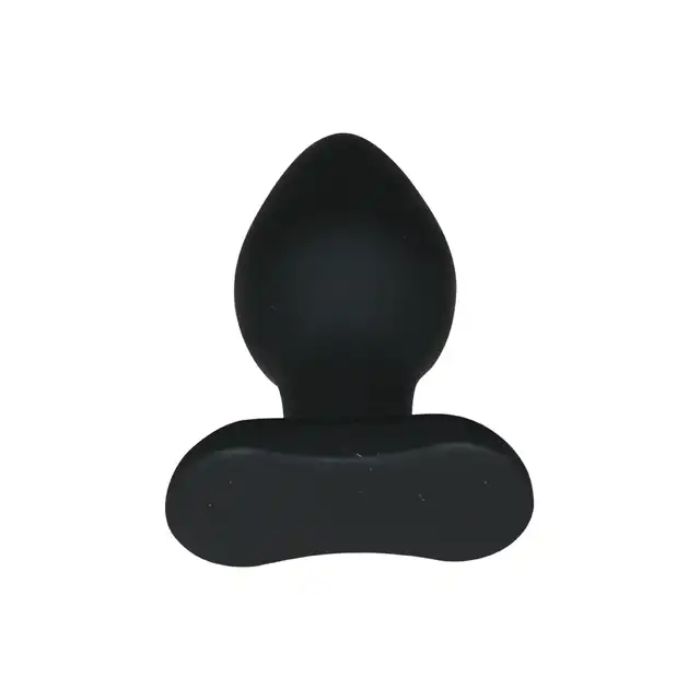 Anal Fantasy - Large Silicone Plug Black 11 cm